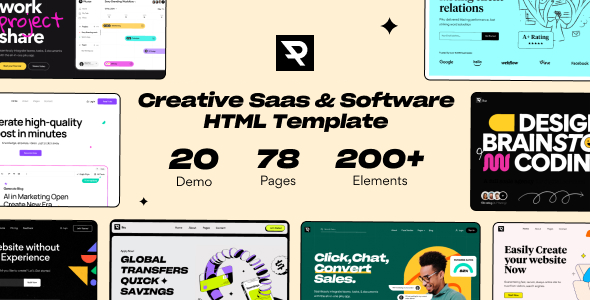 Piku – Creative Saas & Software HTML5 Template