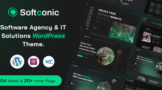 Softconic – Software and IT Solutions WordPress Theme