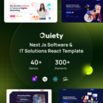 Quiety – Nextjs Software & IT Solutions Template