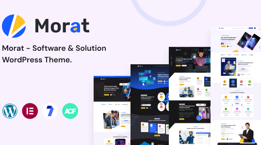 Morat – Software & Solution WordPress Theme