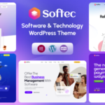 Softec – Software & Technology WordPress Theme + RTL