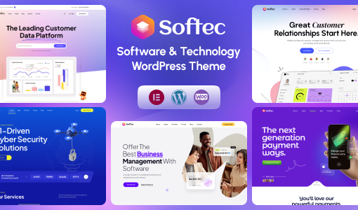 Softec – Software & Technology WordPress Theme + RTL