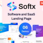 Softx – Software Landing Page