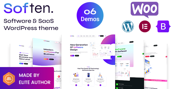 Soften – Software & SaaS WordPress Theme