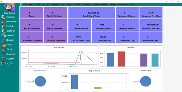 Grocery Store and Billing Software