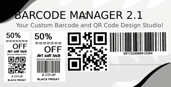Barcode Manager – Barcode Generator Software-Source Code