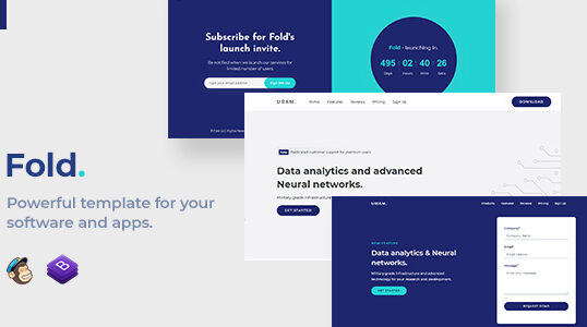 Fold – Software and App Template