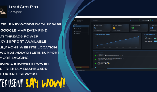 LeadGen | Local Business Discovery Data Software Windows App