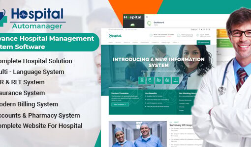 Hospital AutoManager | Advance Hospital Management System Software