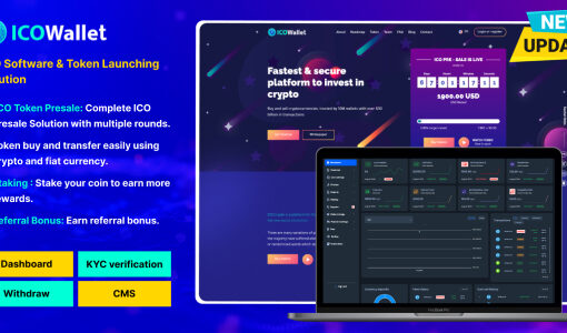 ICOWallet- ICO Script | Complete ICO Software and Token Launching Solution
