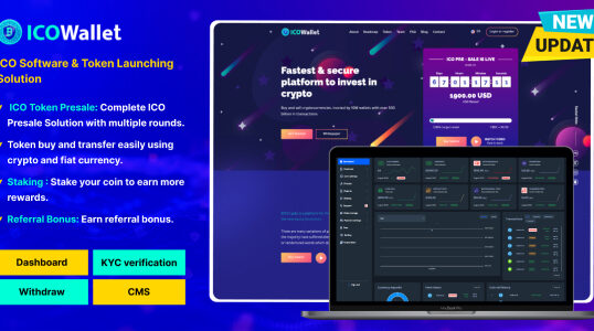 ICOWallet- ICO Script | Complete ICO Software and Token Launching Solution