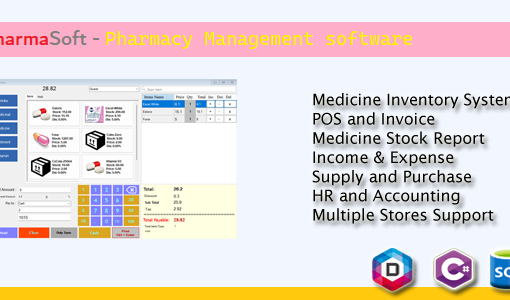 Pharmacy Management software – Pharmasoft
