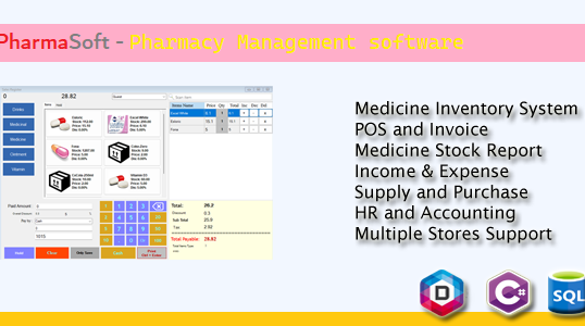 Pharmacy Management software – Pharmasoft