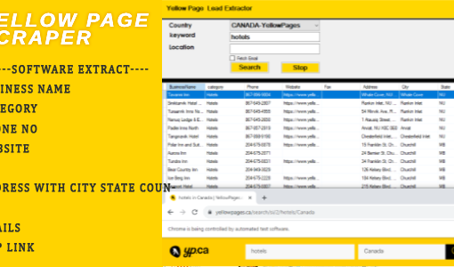 Yellow Page Lead Extractor Software