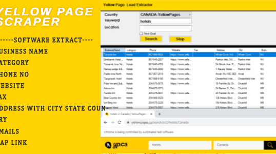 Yellow Page Lead Extractor Software