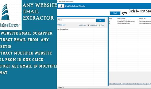 All Website Email Scrapper and Extractor Software