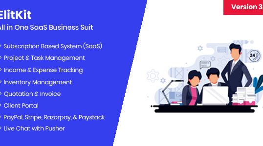 ElitKit – All In One SaaS Business Software