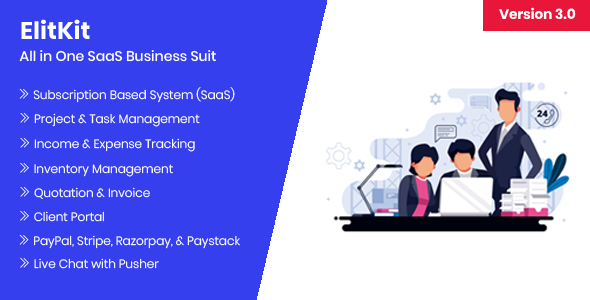 ElitKit – All In One SaaS Business Software