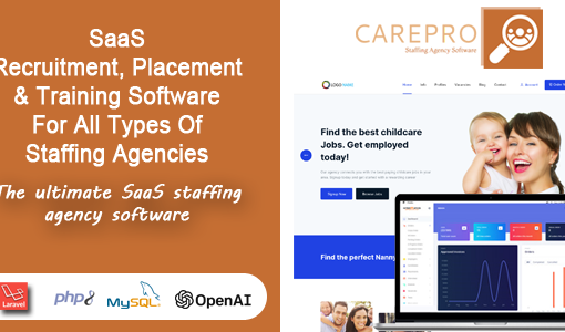 SaaS Staffing Agency Software – CarePro