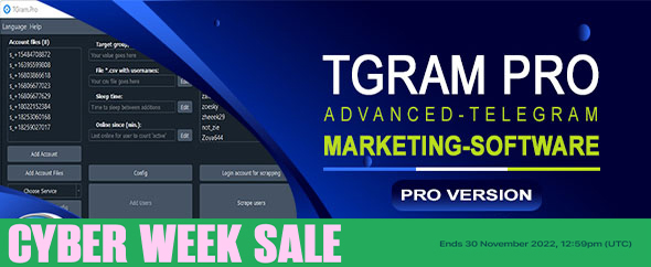 TGramPro – Advanced Telegram Marketing Software