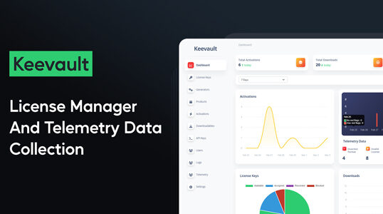 Keevault – Software License Manager and Telemetry Data Collection