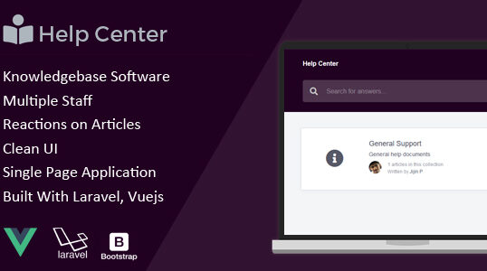 HelpCenter – Knowledgebase Software