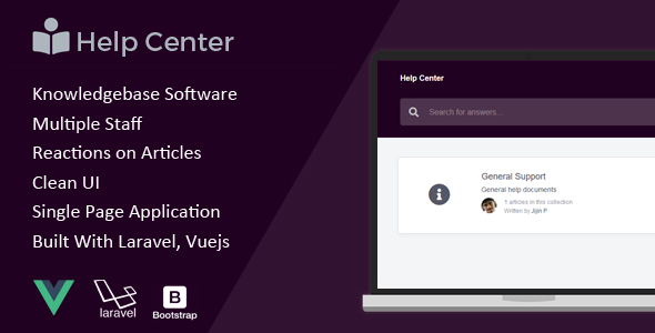 HelpCenter – Knowledgebase Software
