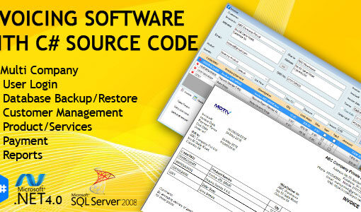 Invoicing Software with C# Source Code