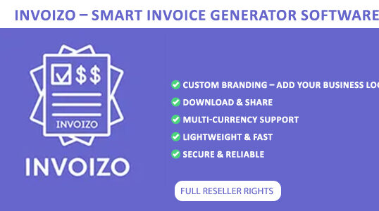 Invoizo — Smart Invoice Generator Software