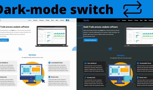 Koshi – Software Application Landing Page Template