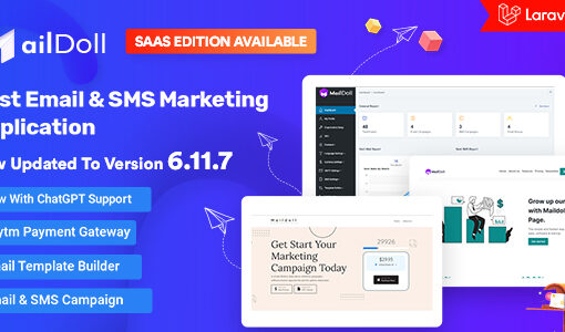 Maildoll – Email Marketing Application – A SAAS Based Email Marketing Software
