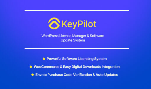 KeyPilot – WordPress License Manager & Software Update System