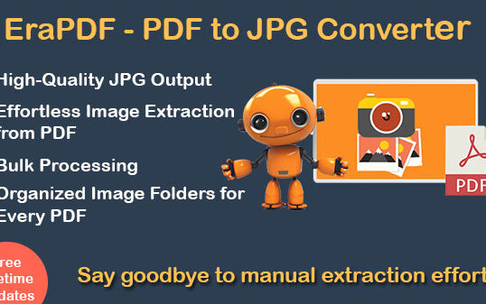 EraPDF PDF to JPG Converter Software