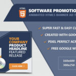 Software Promotion Banners – HTML5 Animated