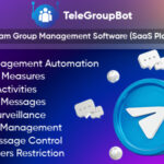 TeleGroupBot – Telegram Group Management Software (SaaS Platform)